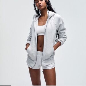 Lululemon scuba full time hoodie in grey